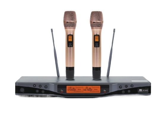 KP-520S Mikrofon nirkabel profesional UHF Band Channel Spacing 250KHz