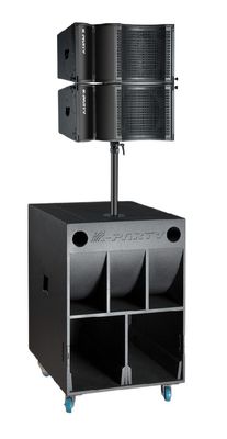 10 inci Active Line Array Speaker Full Frequency Speaker Ultra Low Speaker Tiga saluran V-10/V-18
