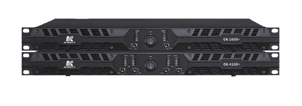CK Series Kelas D Power Amplifier / DC Protection Professional Audio Power Amplifier