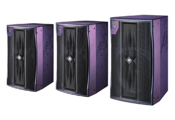 PK Series Two Way Full Frequency Speaker Birch Plywood Box Body 10 12 15 Inch